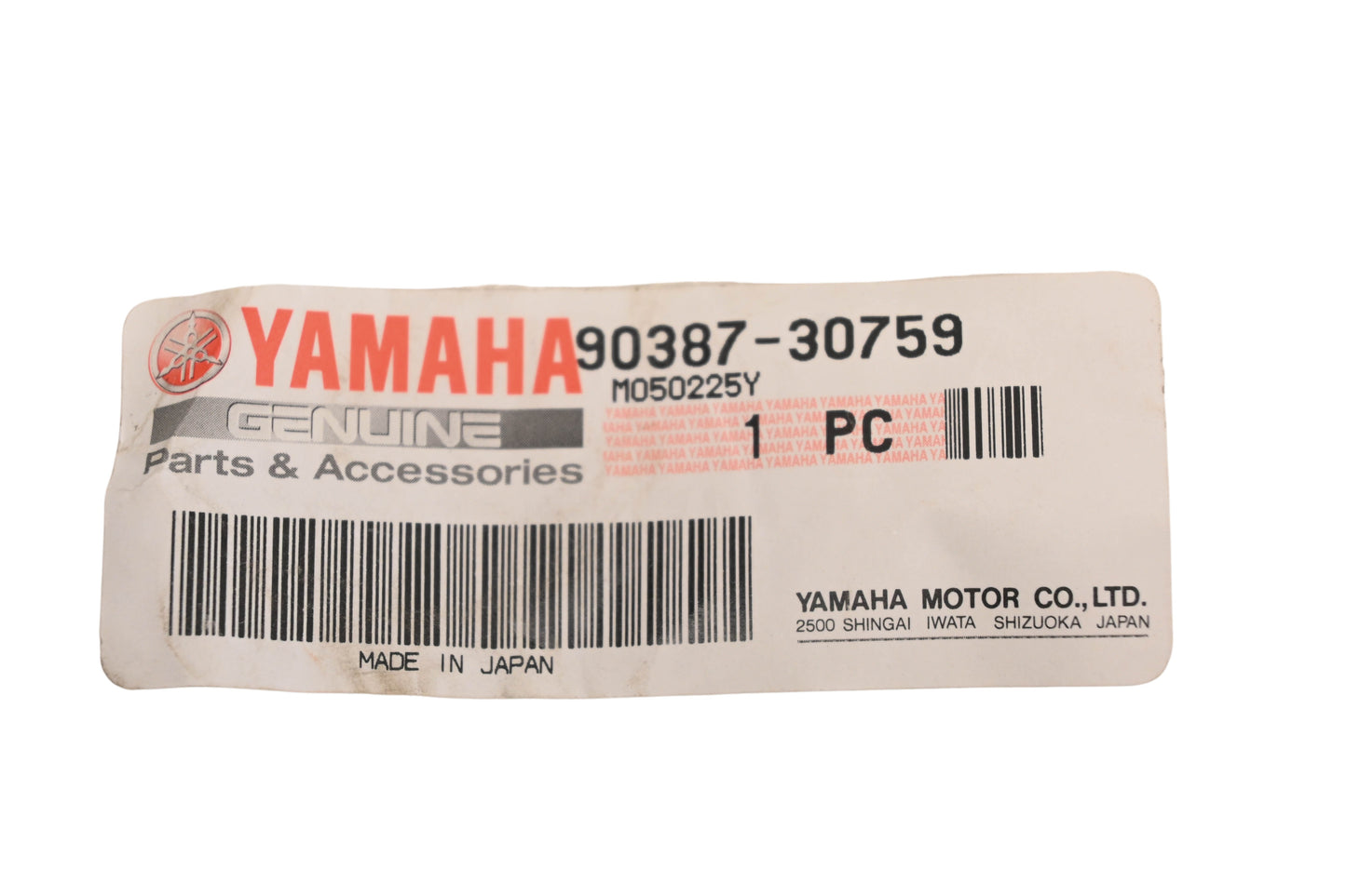 New OEM Yamaha 90387-30759-00 Collar NOS