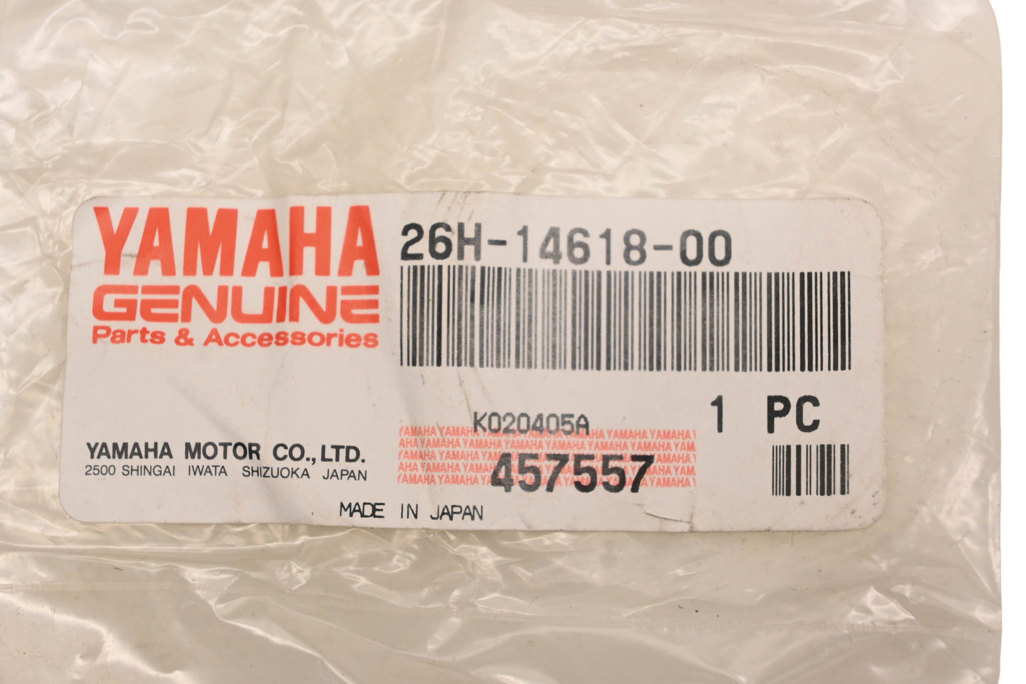 New OEM Yamaha 26H-14618-00-00 Exhaust Pipe Gasket NOS
