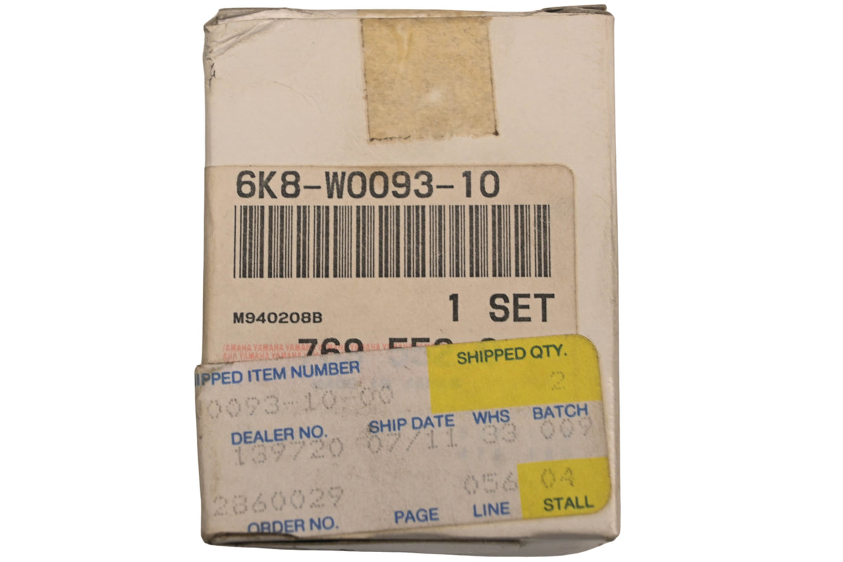 New OEM Yamaha 6K8-W0093-10-00 Carburetor Repair Kit NOS