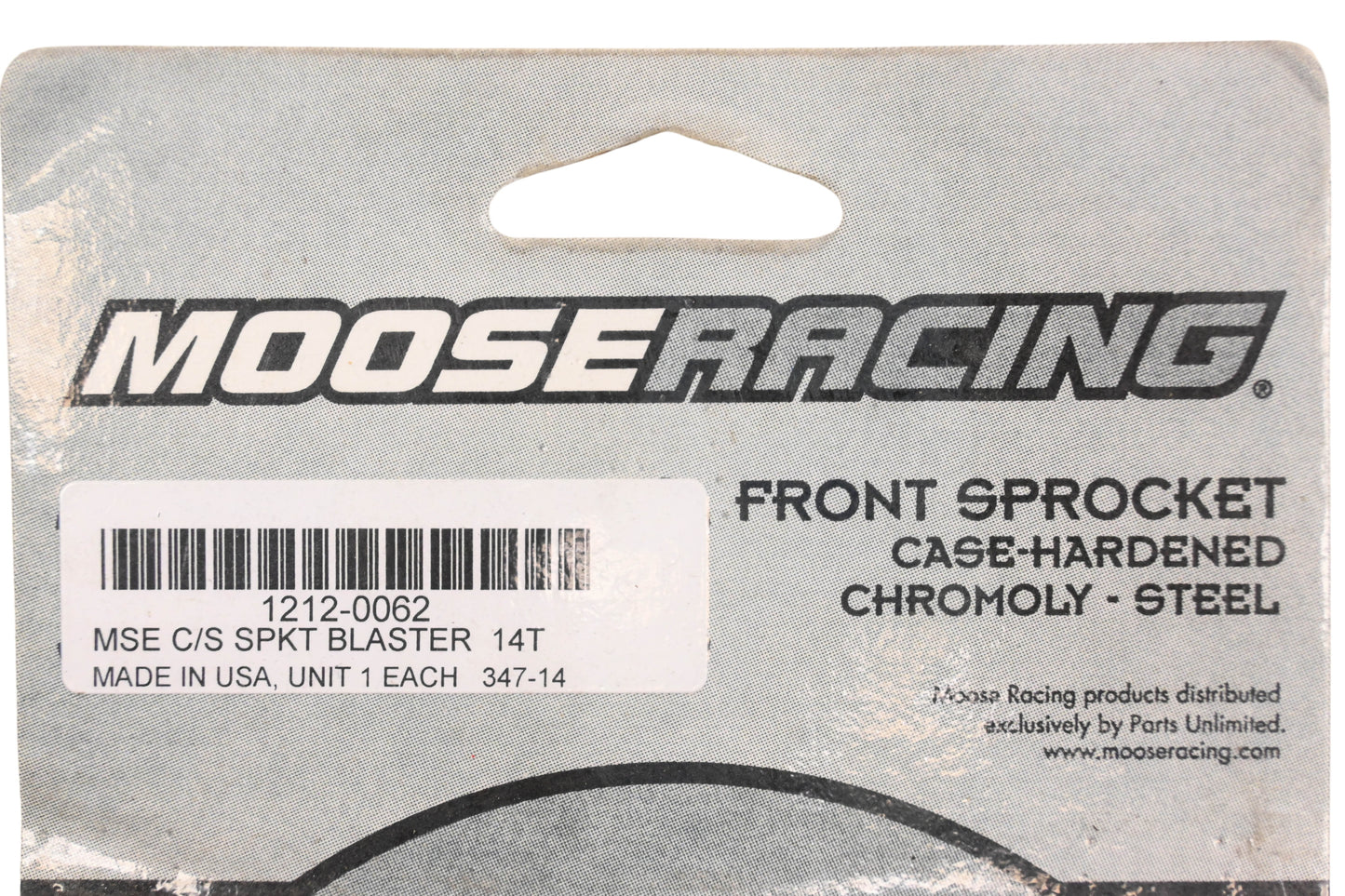 Moose Racing 1212-0062, 347-14 Sprocket 14T NOS