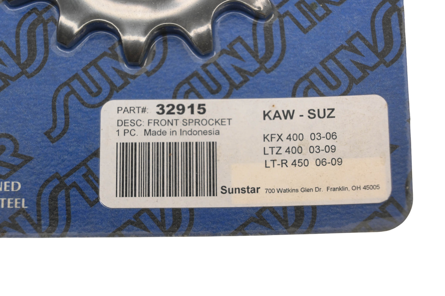 Sunstar 32915 Front Sprocket 15T NOS