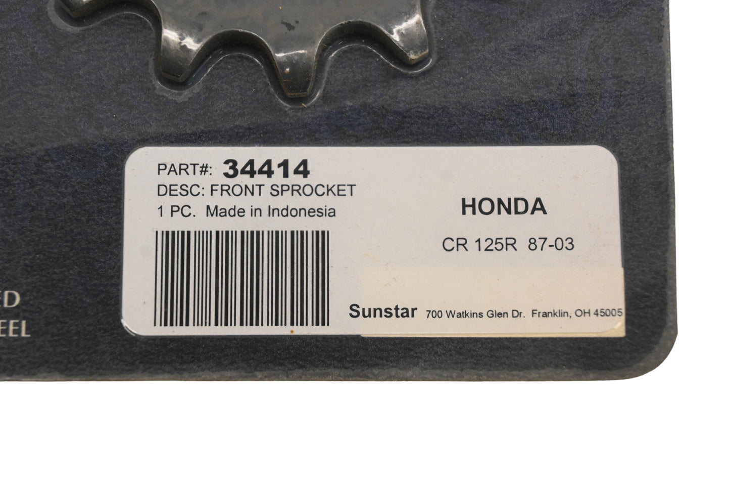 Sunstar 34414 Front Sprocket 14T NOS