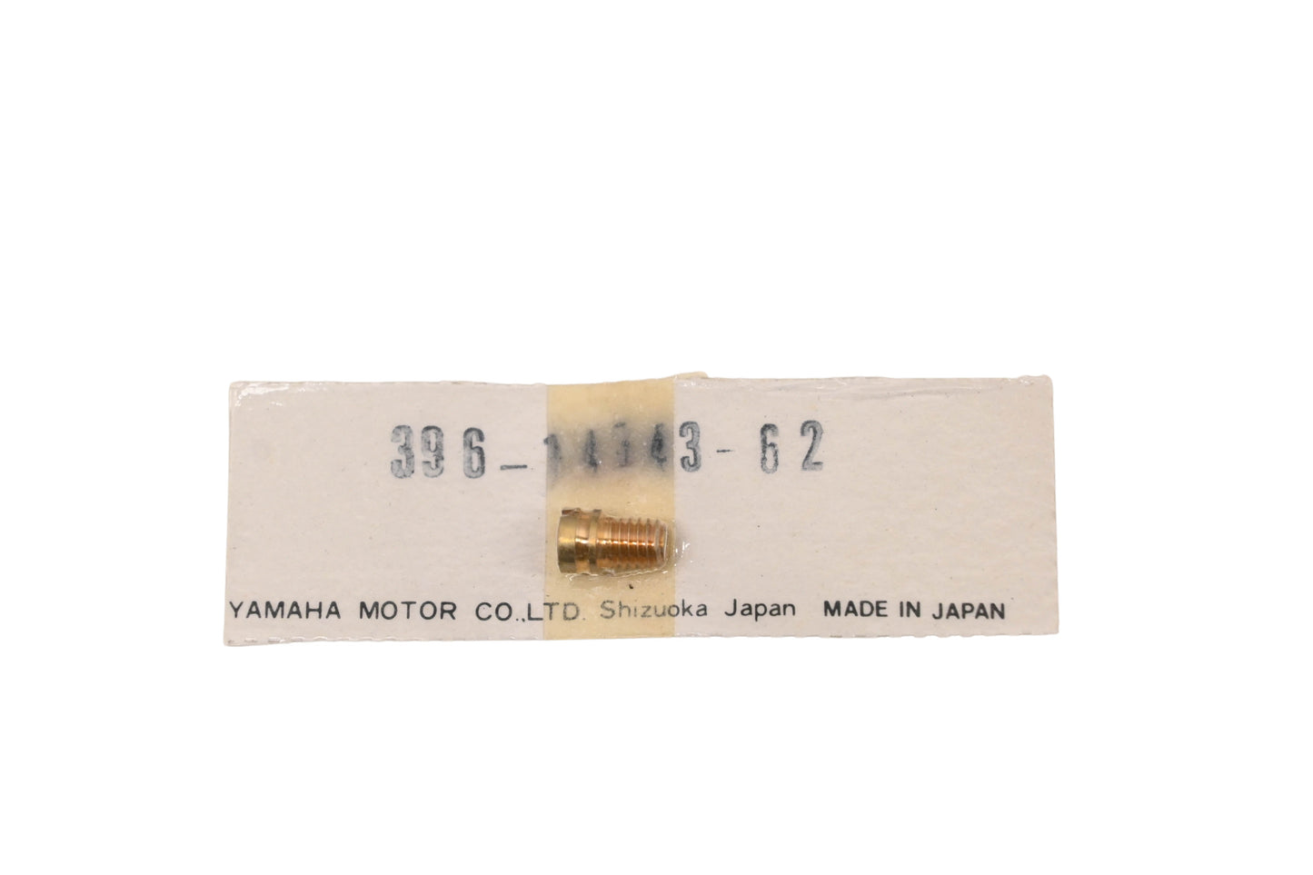 New OEM Yamaha 396-14343-62-00 Main Jet #124 NOS