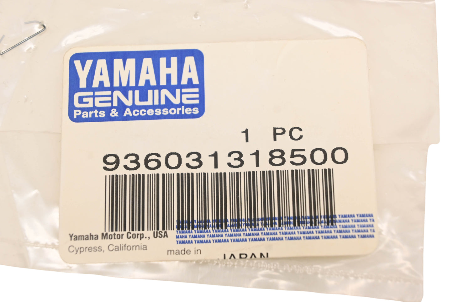 New OEM Yamaha 93603-13185-00 Dowel Pin NOS