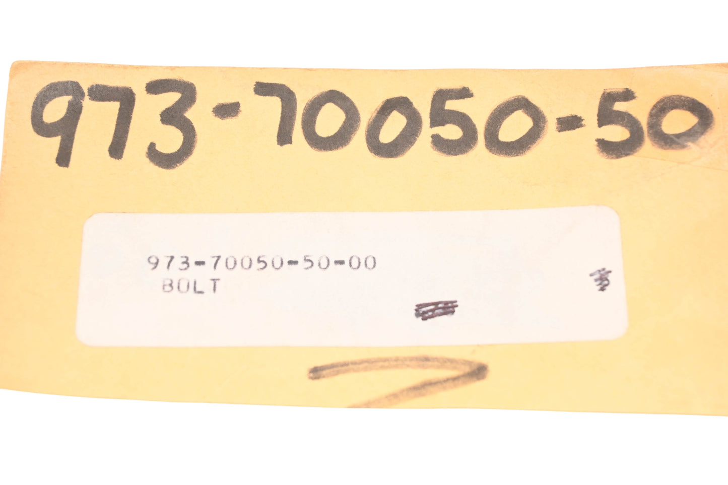 New OEM Yamaha 97370-05050-00 Hexagon Bolt NOS