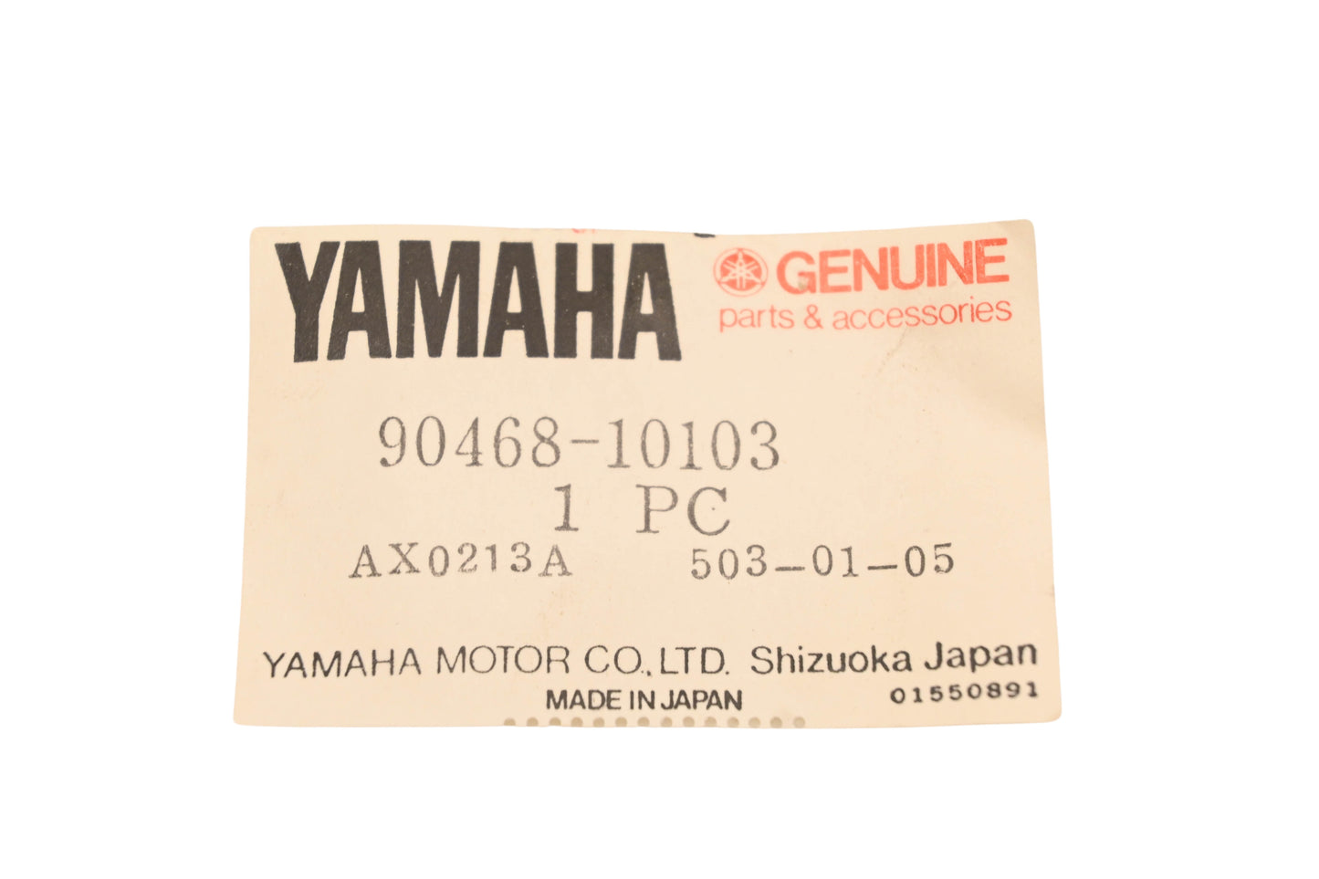 New OEM Yamaha 90468-10103-00 Throttle Wire Clip NOS