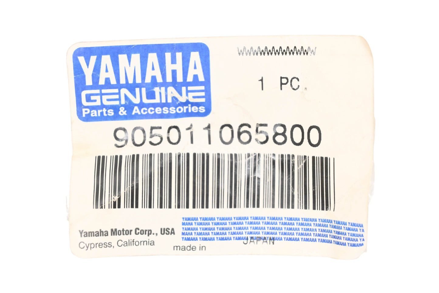 New OEM Yamaha 90501-10658-00 Compression Spring NOS
