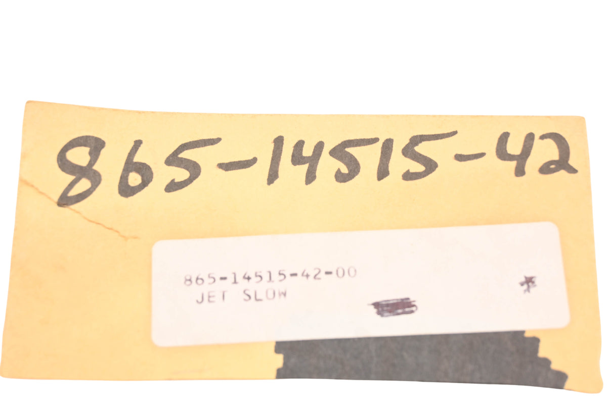 New OEM Yamaha 865-14515-42-00 Slow Jet #42 NOS
