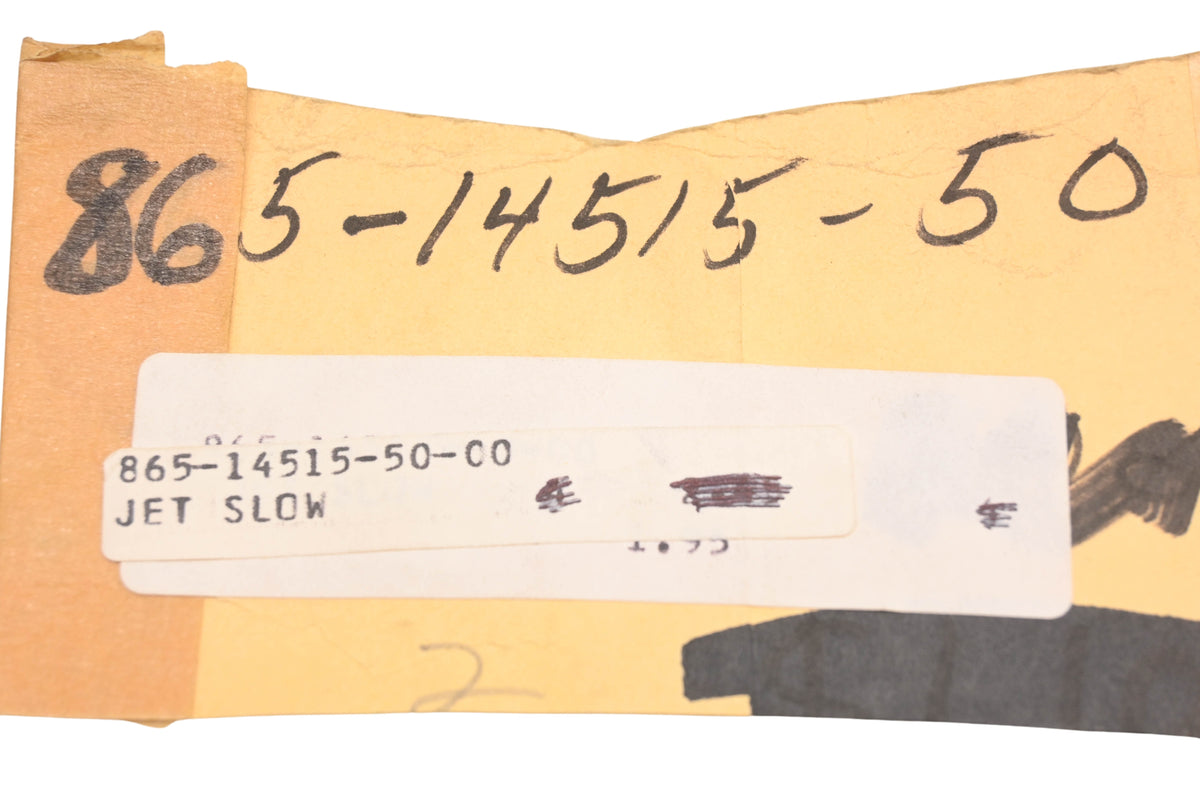 New OEM Yamaha 865-14515-50-00 Slow Jet #50 NOS