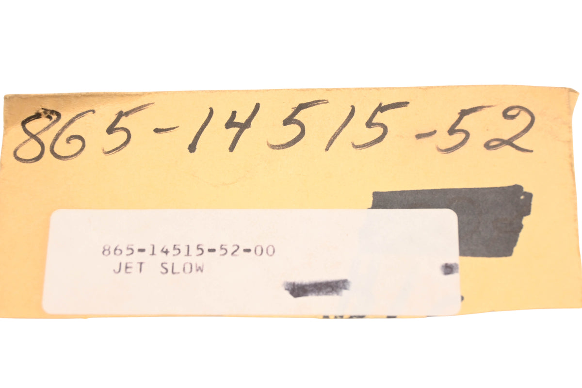 New OEM Yamaha 865-14515-52-00 Slow Jet #52 NOS