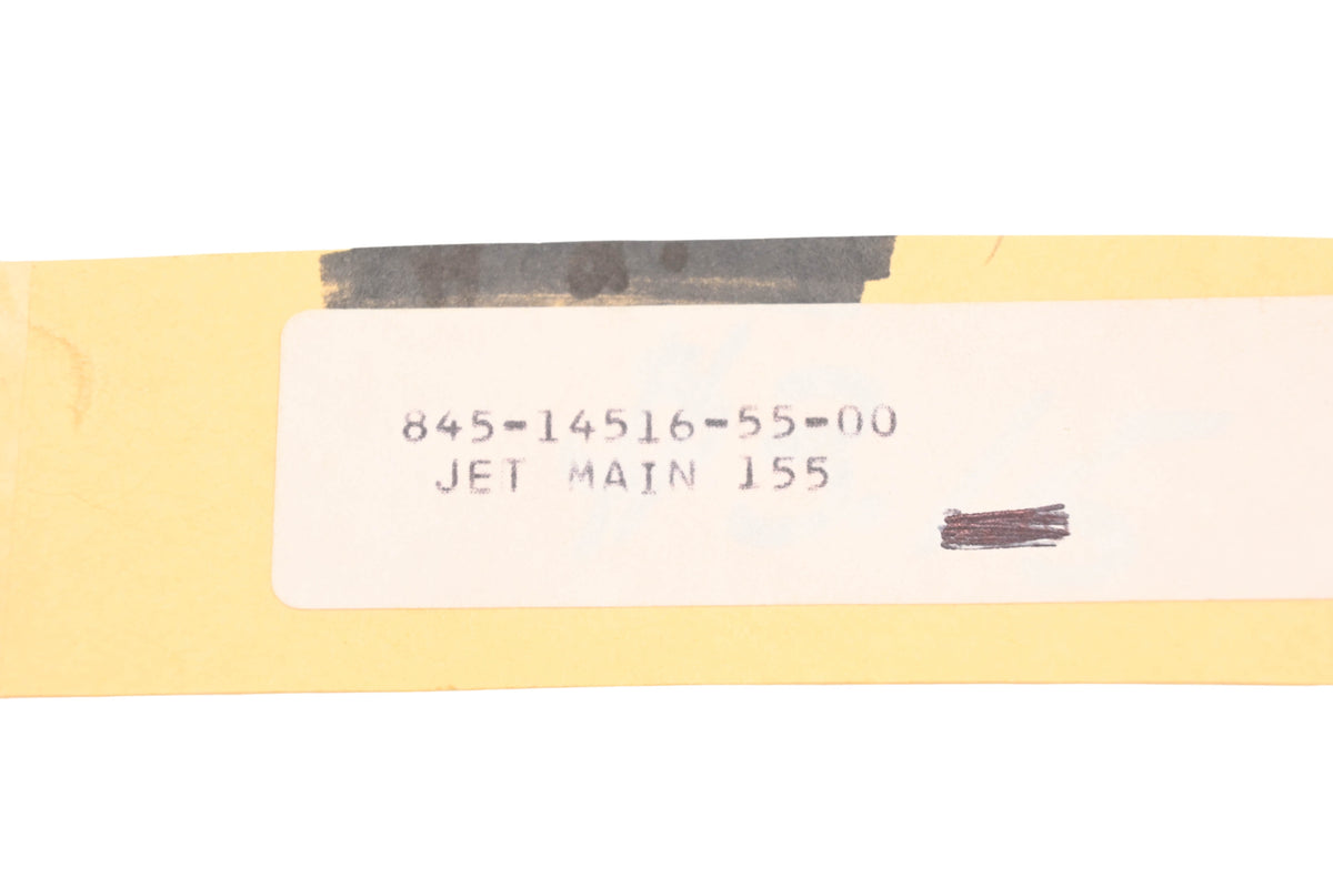 New OEM Yamaha 845-14516-55-00 Main Jet #155 NOS