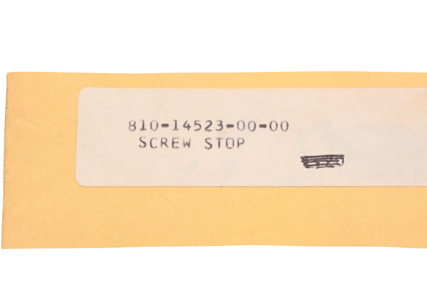New OEM Yamaha 810-14523-00-00 Carburetor Stop Screw NOS