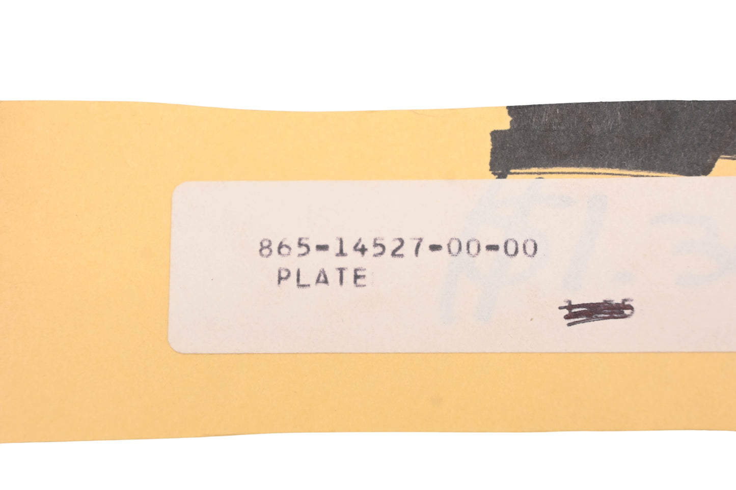 New OEM Yamaha 865-14527-00-00 Carburetor Plate NOS
