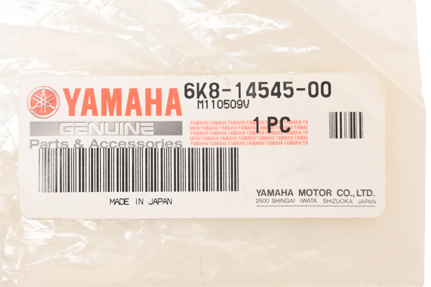 New OEM Yamaha 6K8-14545-00-00 Carburetor Diaphragm NOS