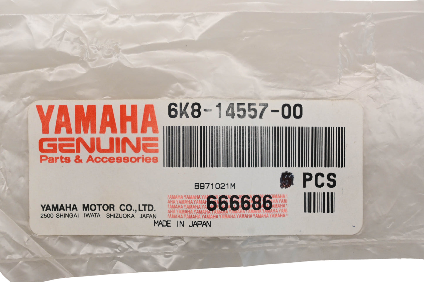 New OEM Yamaha 6K8-14557-00-00 Carburetor Needle Valve Washer NOS