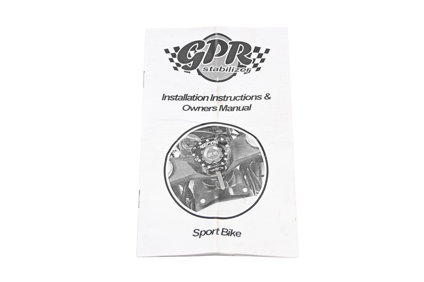 GPR RZ013-6 Black V4 Sport Bike Stabilizer Mount Kit NOS