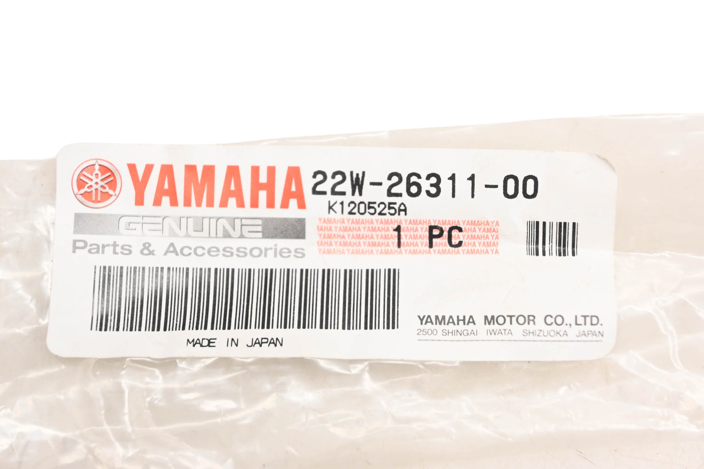 New OEM Yamaha 22W-26311-00-00 Throttle Cable NOS