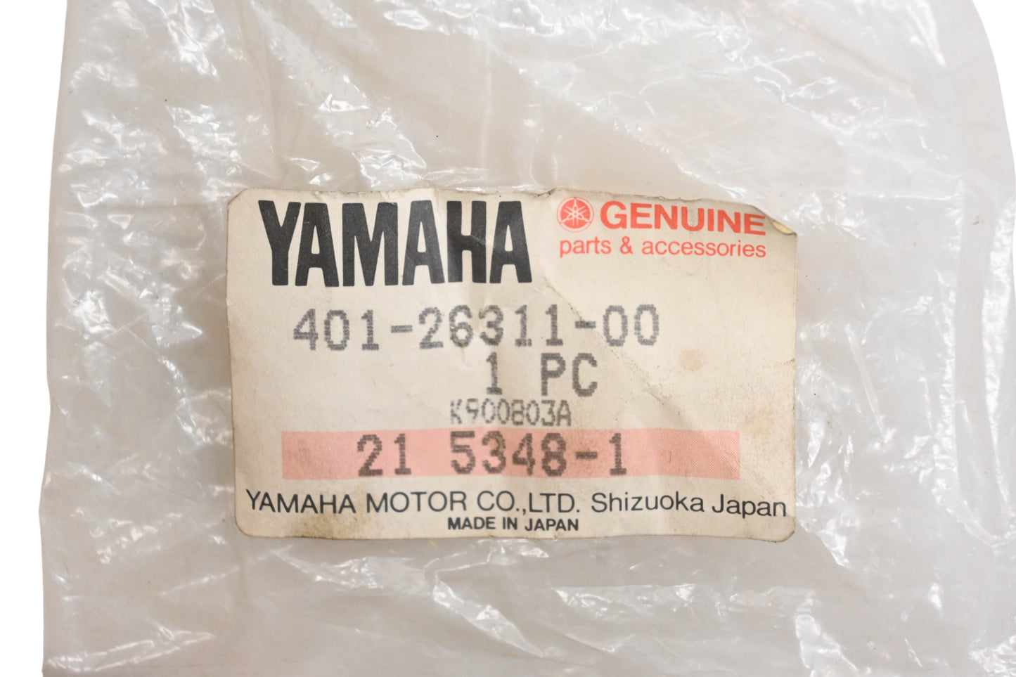 New OEM Yamaha 401-26311-00-00 Throttle Cable NOS