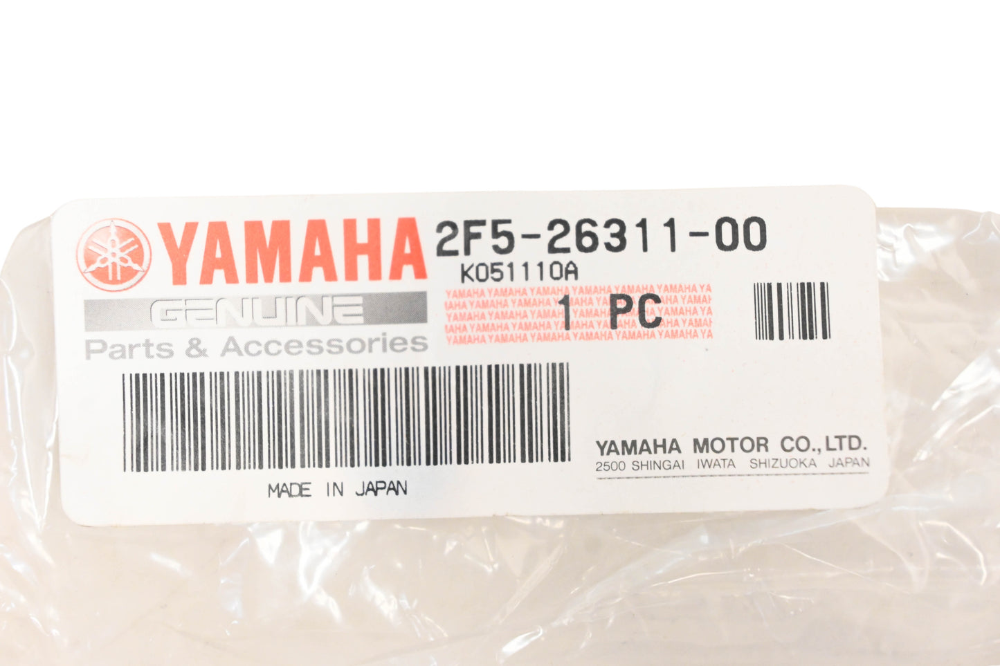 New OEM Yamaha 2F5-26311-00-00 Throttle Cable NOS