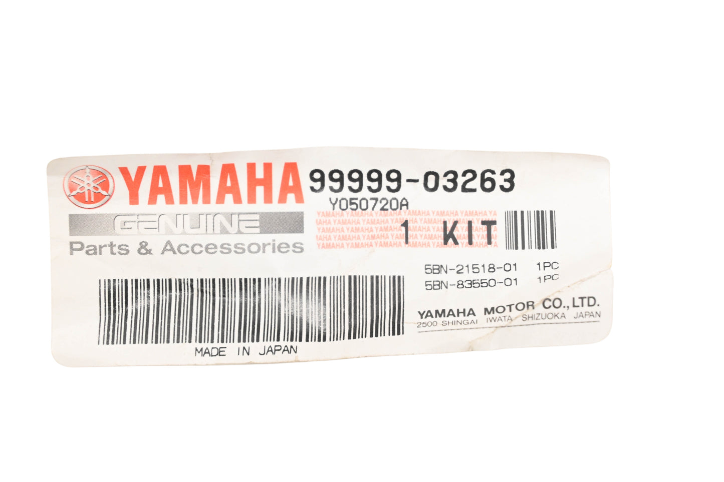New OEM Yamaha 99999-03263-00 Speedometer Cable Kit NOS
