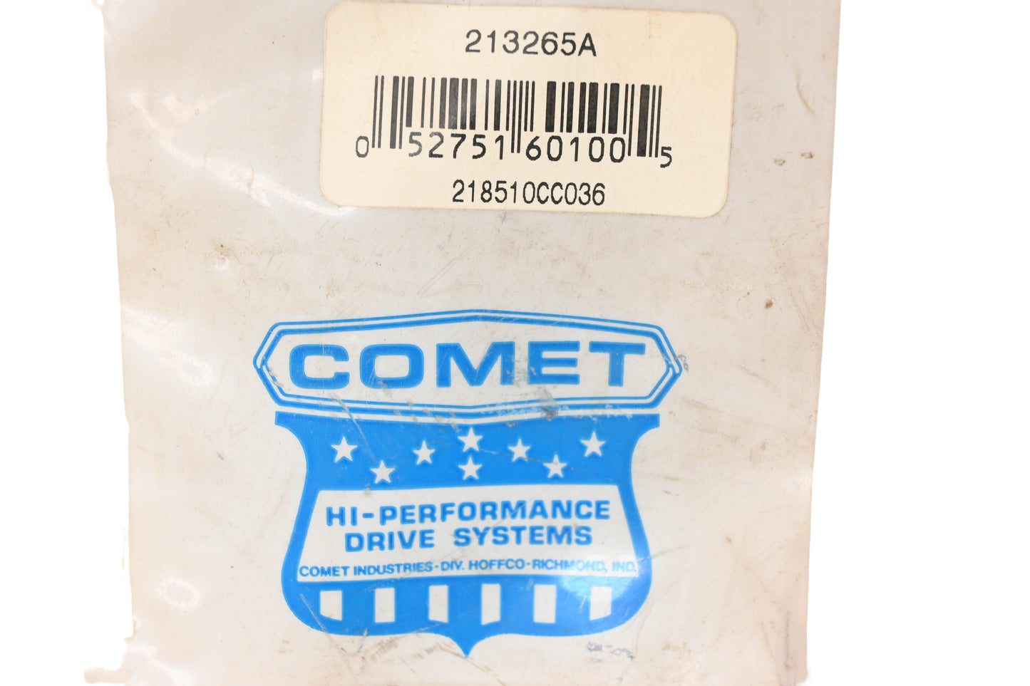 Comet 213265A Lower Bushing Kit NOS