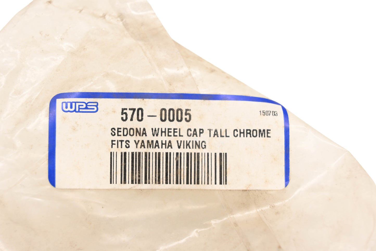 Sedona 570-0005 Chrome Tall Wheel Cap NOS