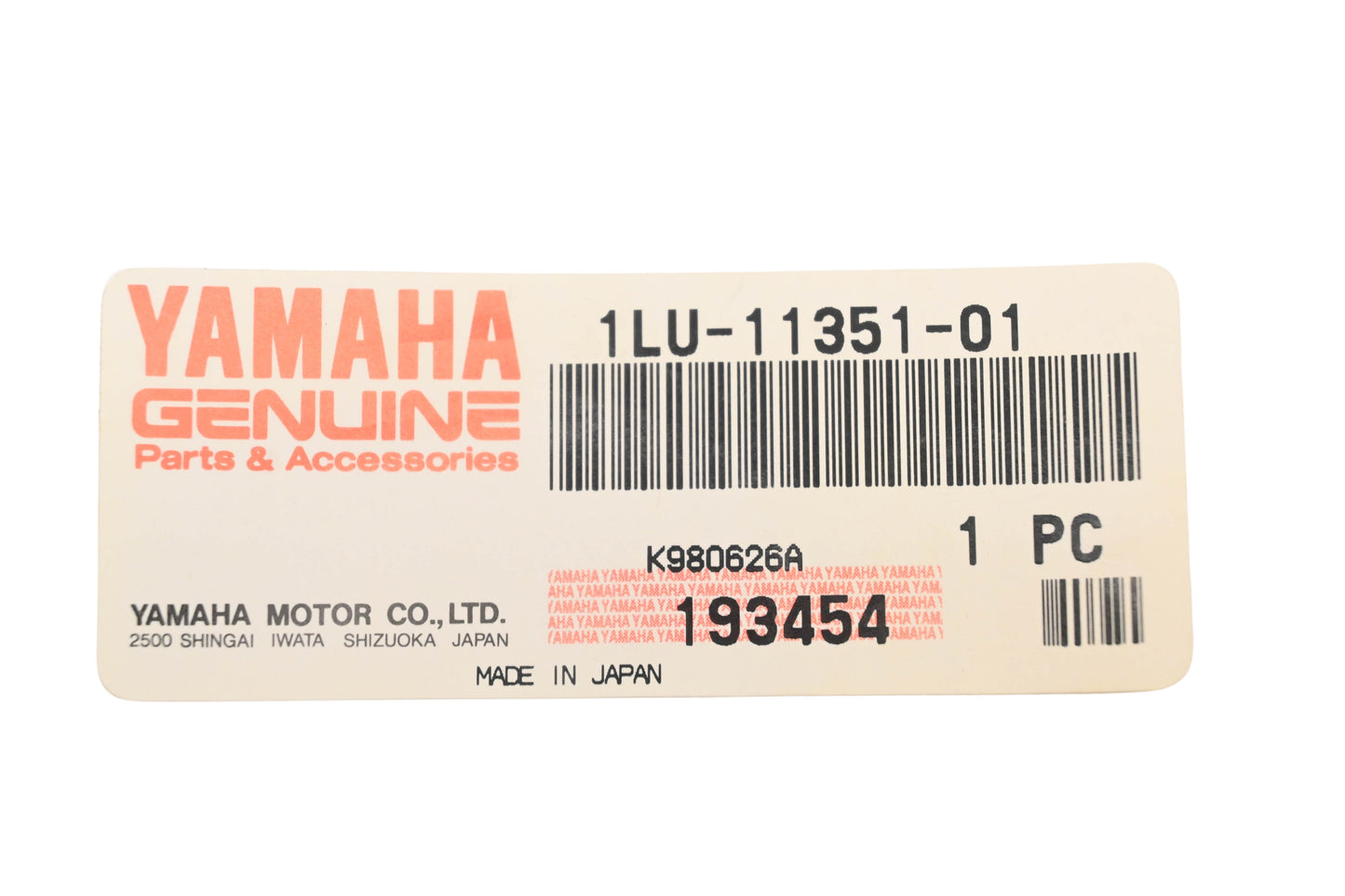 New OEM Yamaha 1LU-11351-01-00 Cylinder Gasket NOS