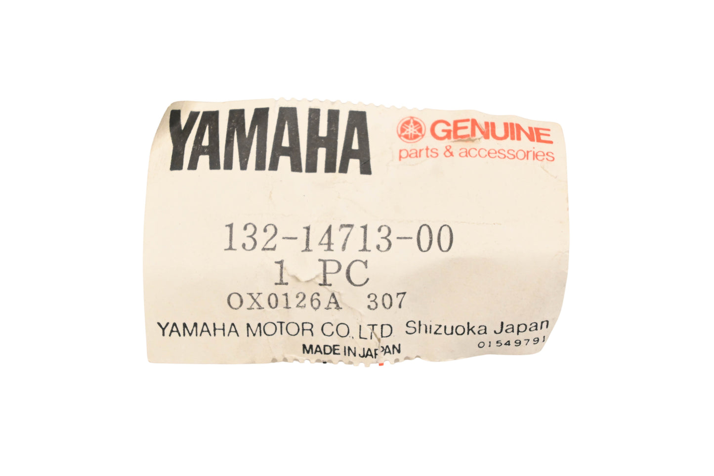 New OEM Yamaha 132-14713-00-00 Muffler Nut NOS