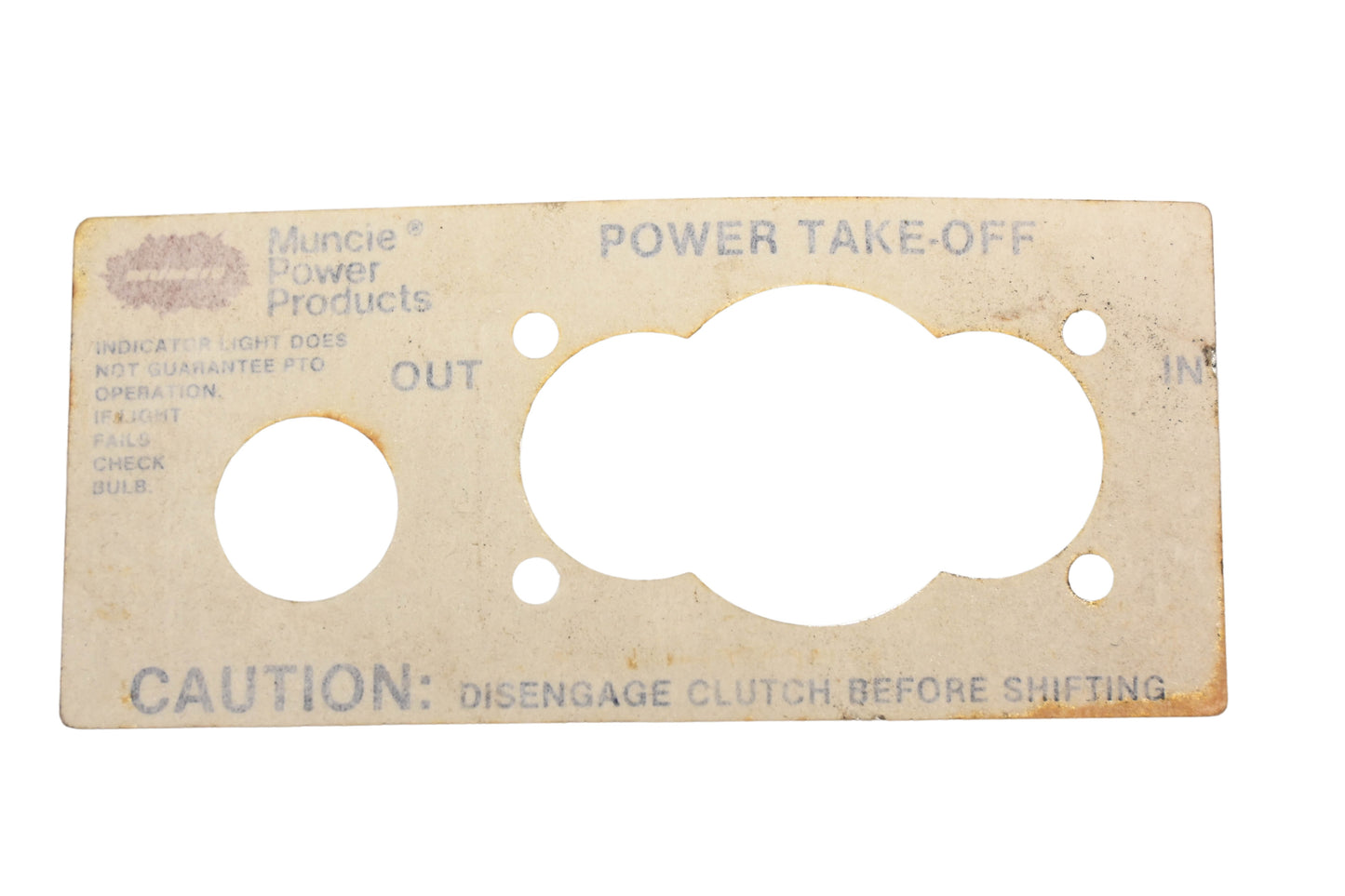Munchie 35M18653 PTO Lever Kit NOS
