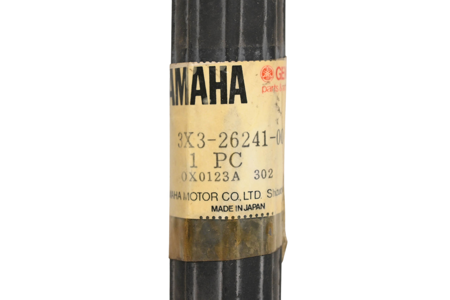 New OEM Yamaha 3X3-26241-00-00 Rubber Handlebar Grip NOS