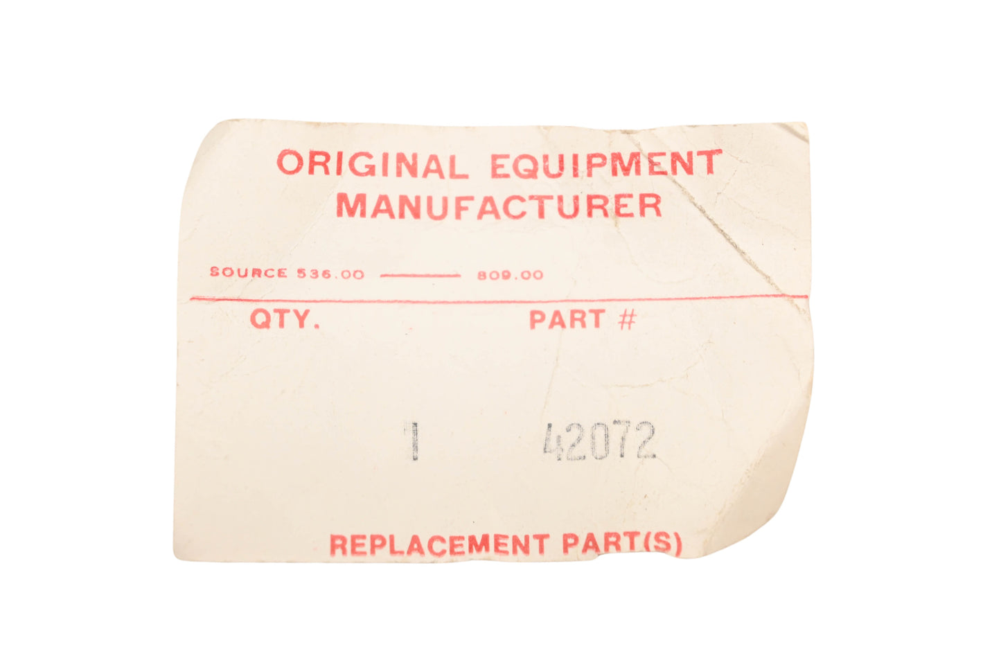 Jemco 42072 Harness NOS