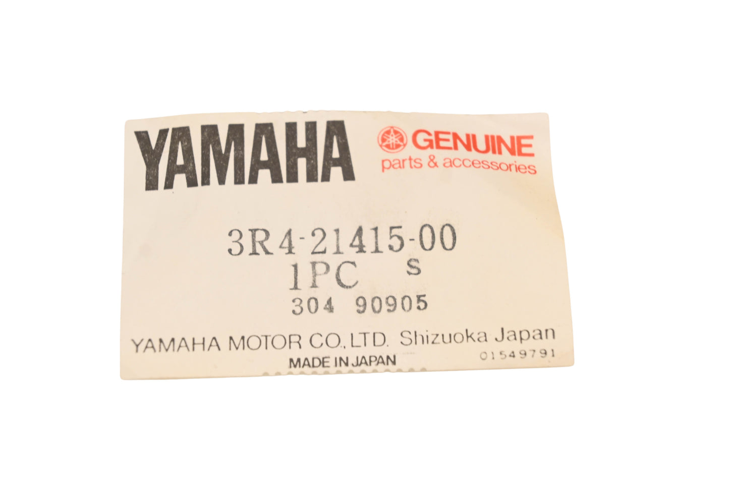 New OEM Yamaha 3R4-21415-00-00 Front Upper Bracket NOS