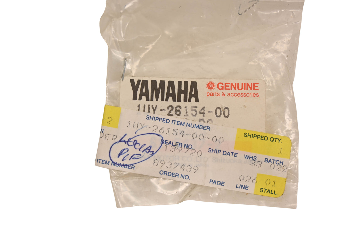 New OEM Yamaha 1UY-26154-00-00 Reverse Lever Stopper NOS