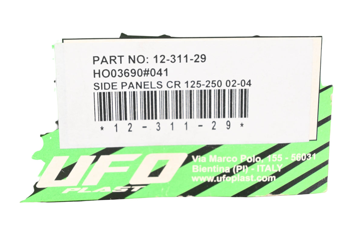 UFO Plast 12-311-29, 1231129, HO03690041 White Side Panel Kit NOS