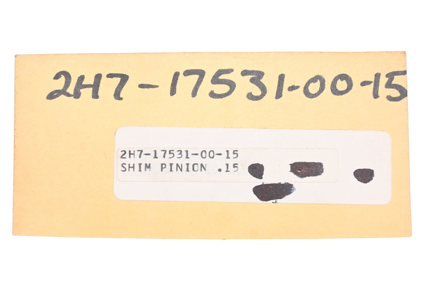 New OEM Yamaha 2H7-17531-00-15 Pinion Shim NOS