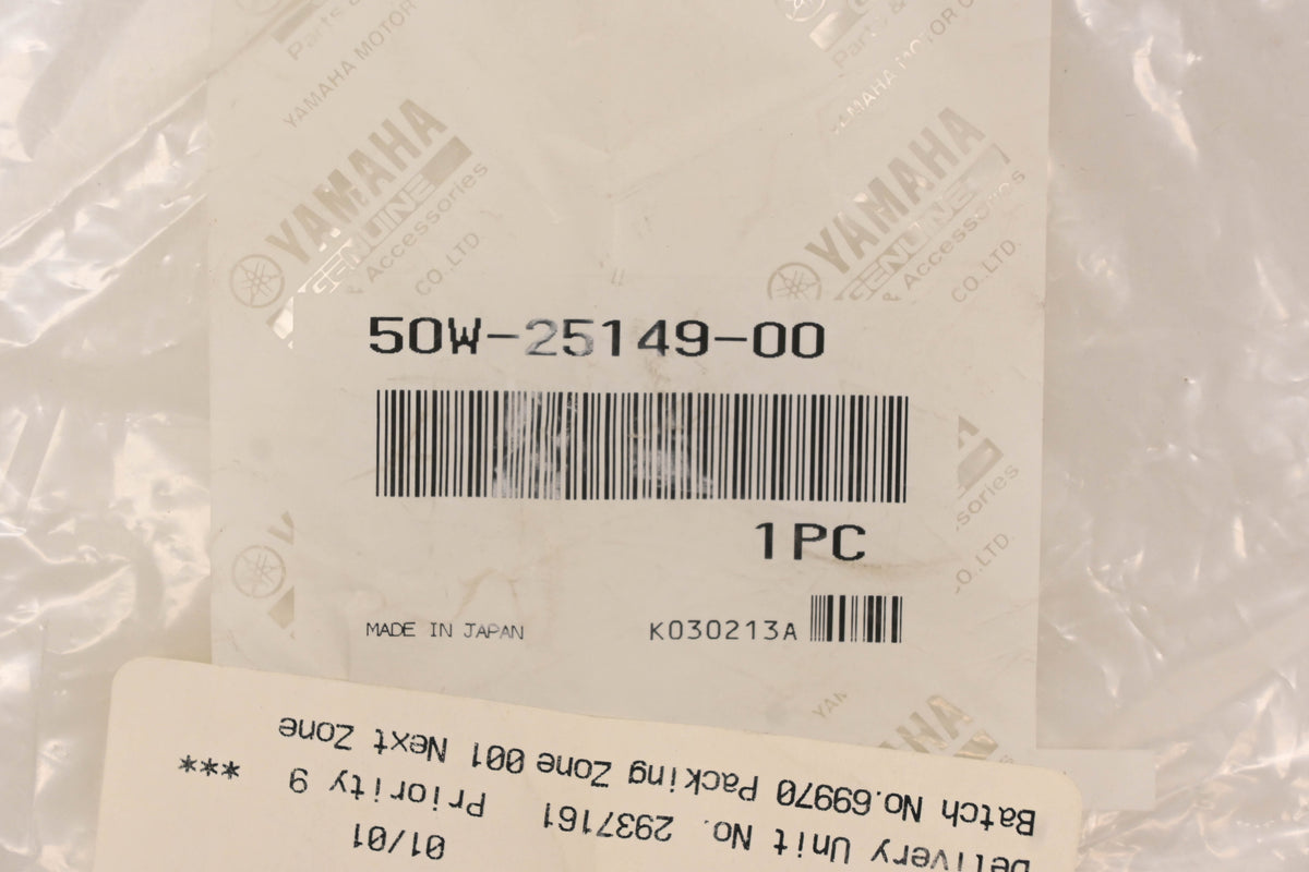 New OEM Yamaha 50W-25149-00-00 Meter Clutch NOS