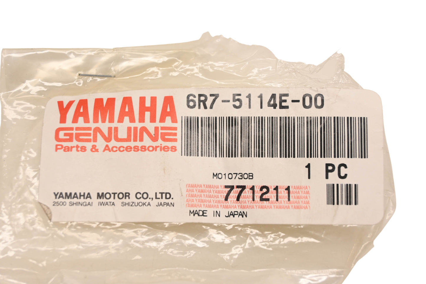 New OEM Yamaha 6R7-5114E-00-00 Crankshaft Ring Nut NOS