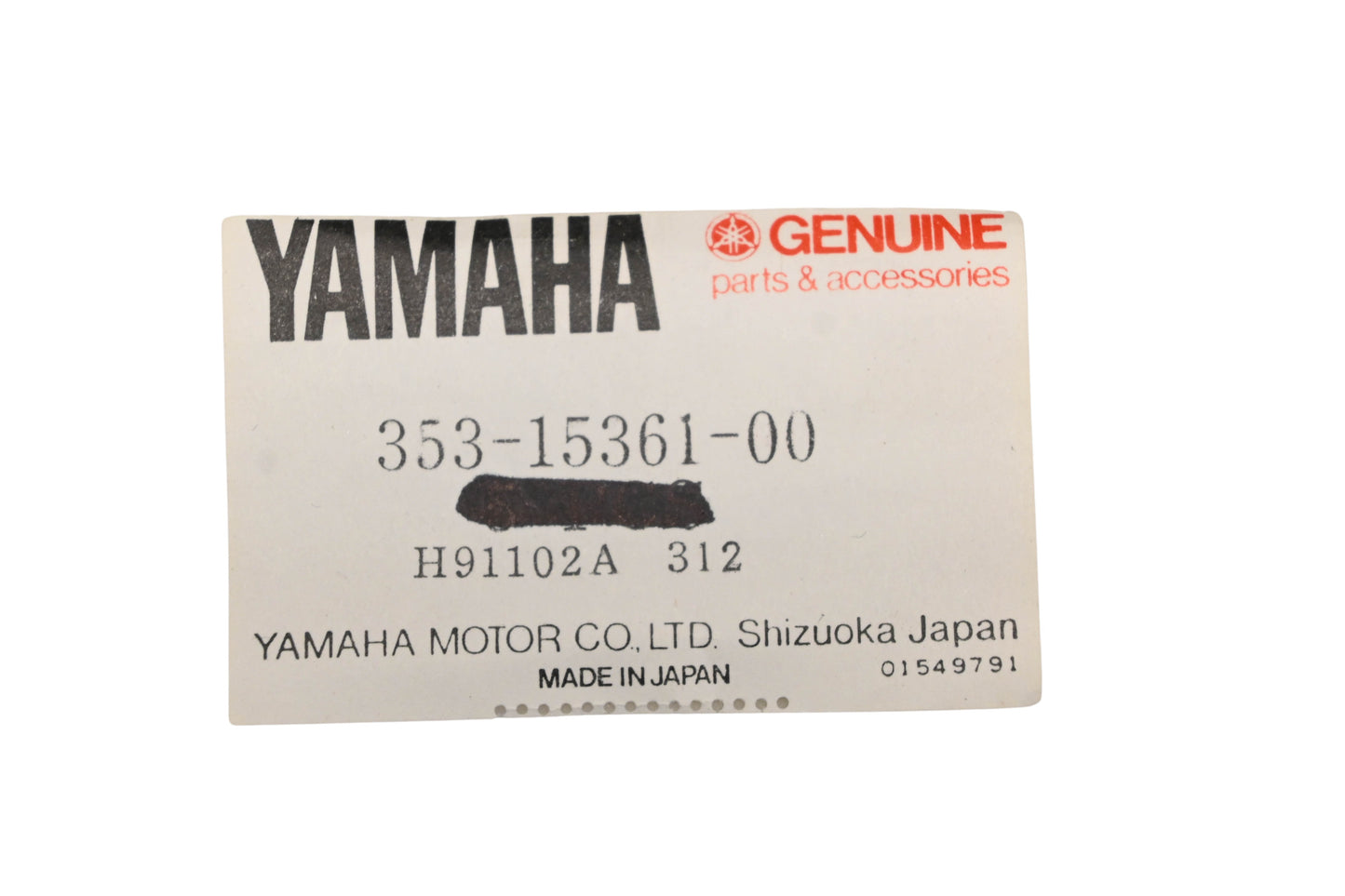 New OEM Yamaha 353-15361-00-00, 353-15361-00 Level Gauge NOS