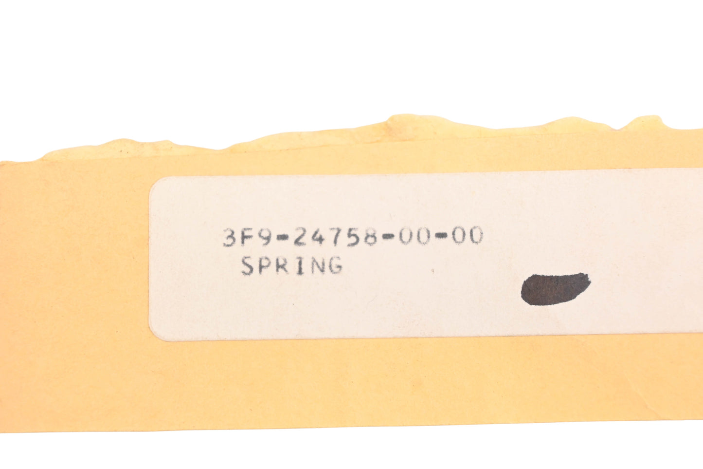 New OEM Yamaha 3F9-24758-00-00 Seat Lever Spring NOS