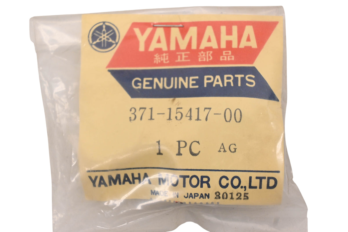 New OEM Yamaha 371-15417-00-00 Plastic Chrome Cover Cap NOS