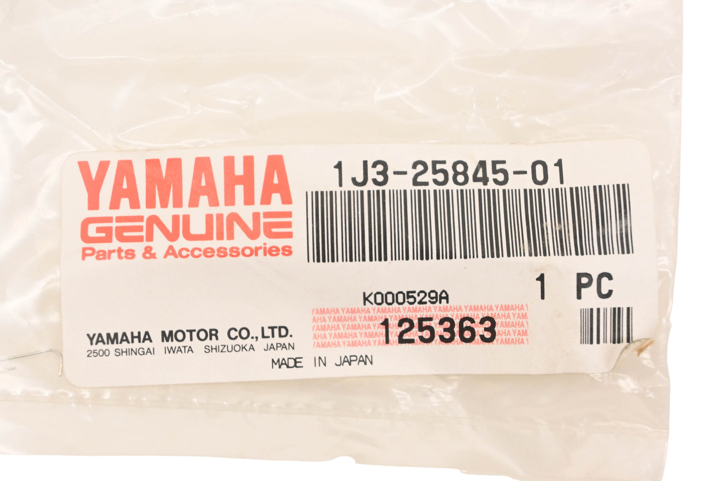 New OEM Yamaha 1J3-25845-01-00 Brake Caliper Indicator Cap NOS