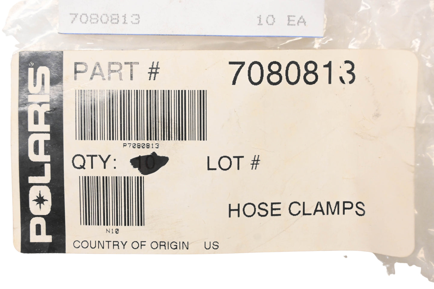 New OEM Polaris 7080813 Clamps Qty 3 NOS