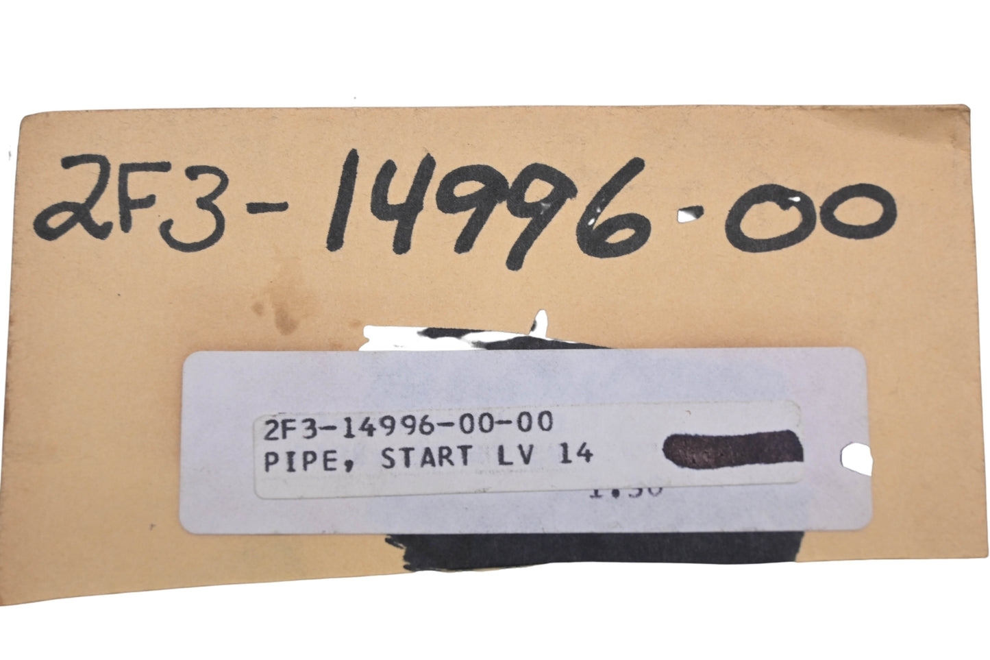 New OEM Yamaha 2F3-14996-00-00 Carburetor Starter Lv 14 Pipe NOS
