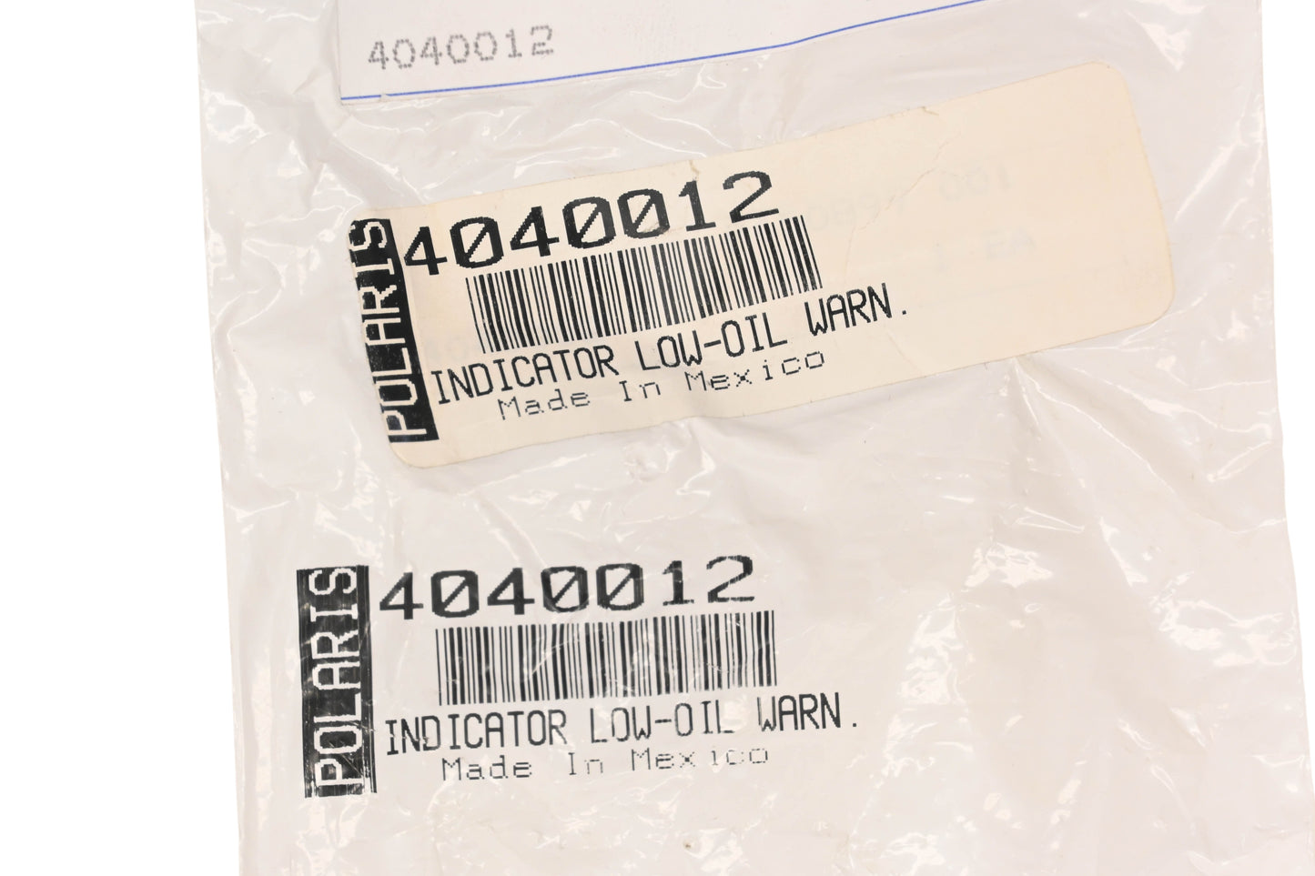 New OEM Polaris 4040012 Low Oil Warning Indicator NOS