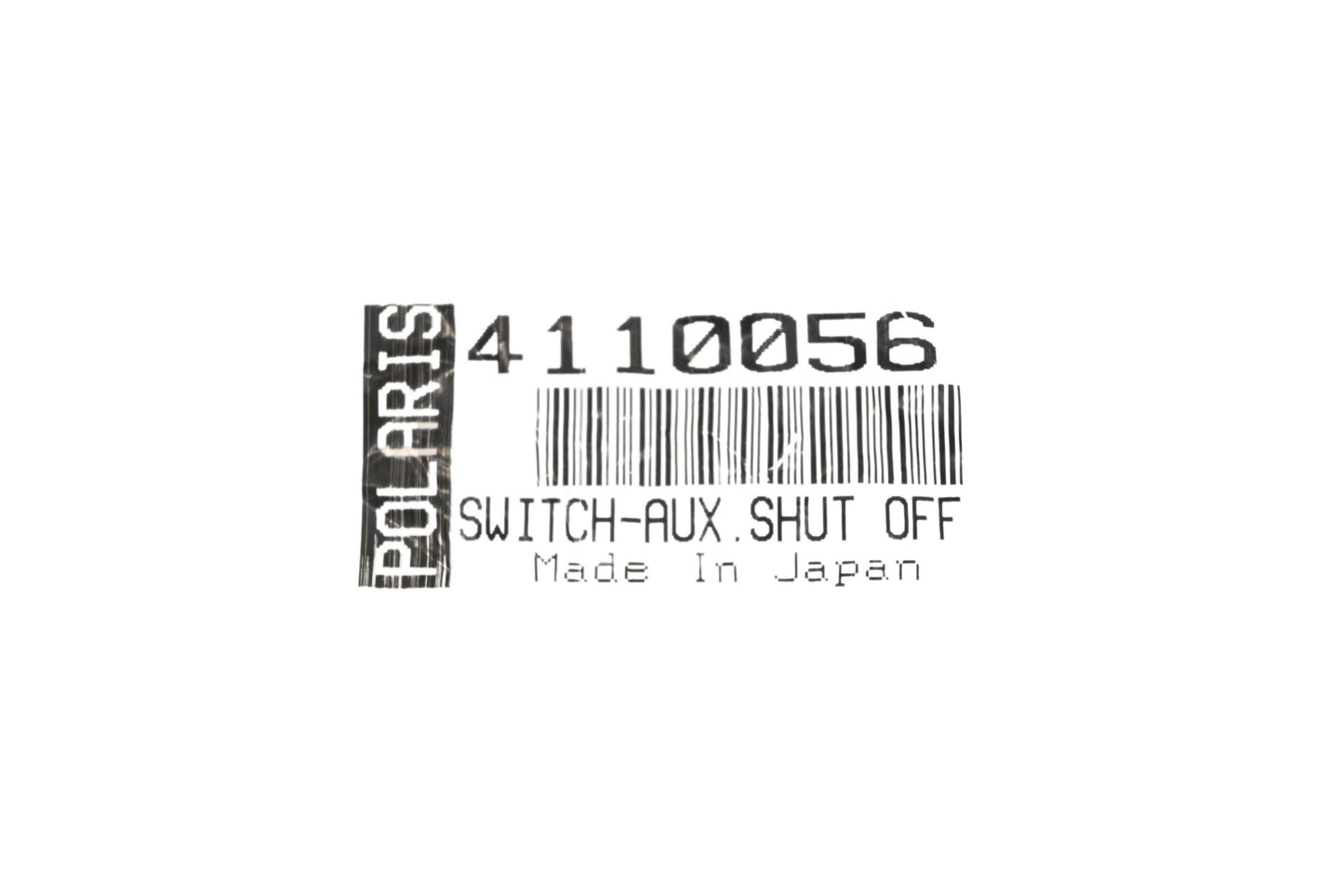 New OEM Polaris 4110056 Auxiliary Shut Off Switch NOS