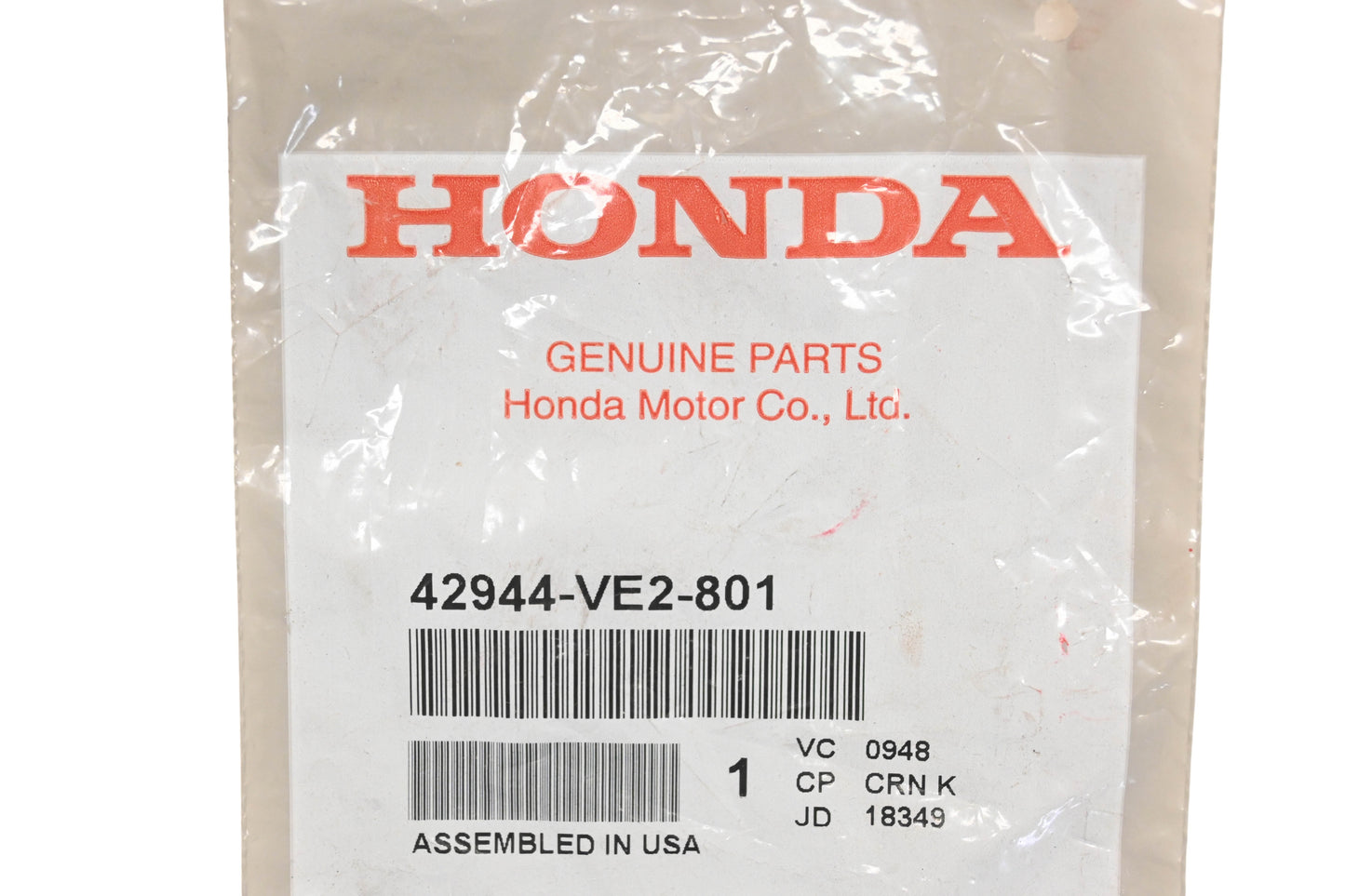 New OEM Honda 42944-VE2-801 Dust Seal NOS