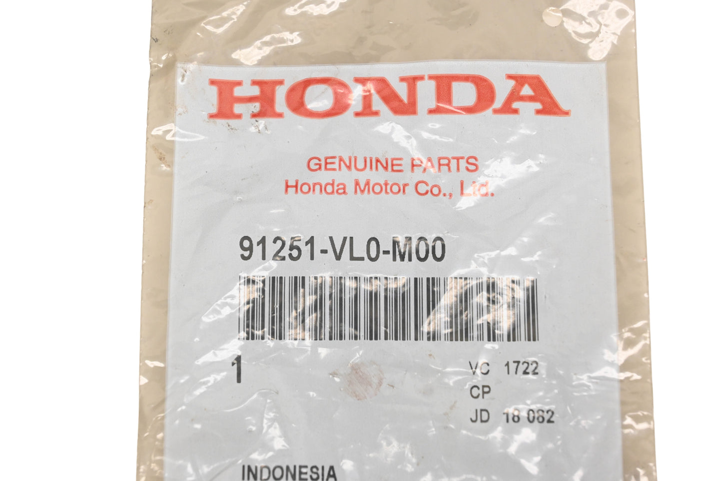 New OEM Honda 91251-VL0-M00 Oil Seal NOS