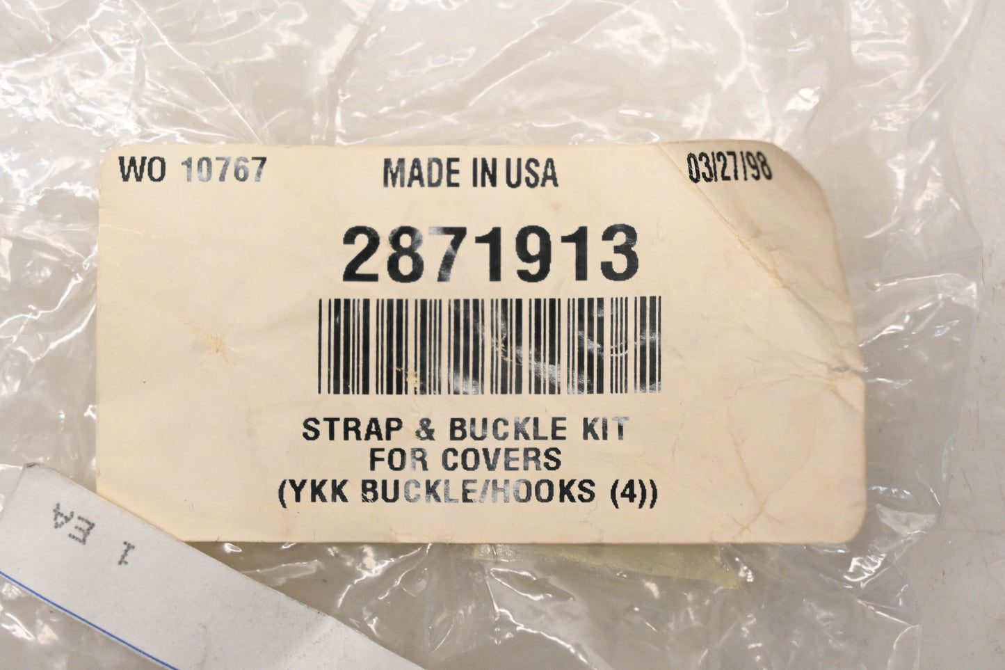 New OEM Polaris 2871913 Cover Strap & Buckle Kit NOS