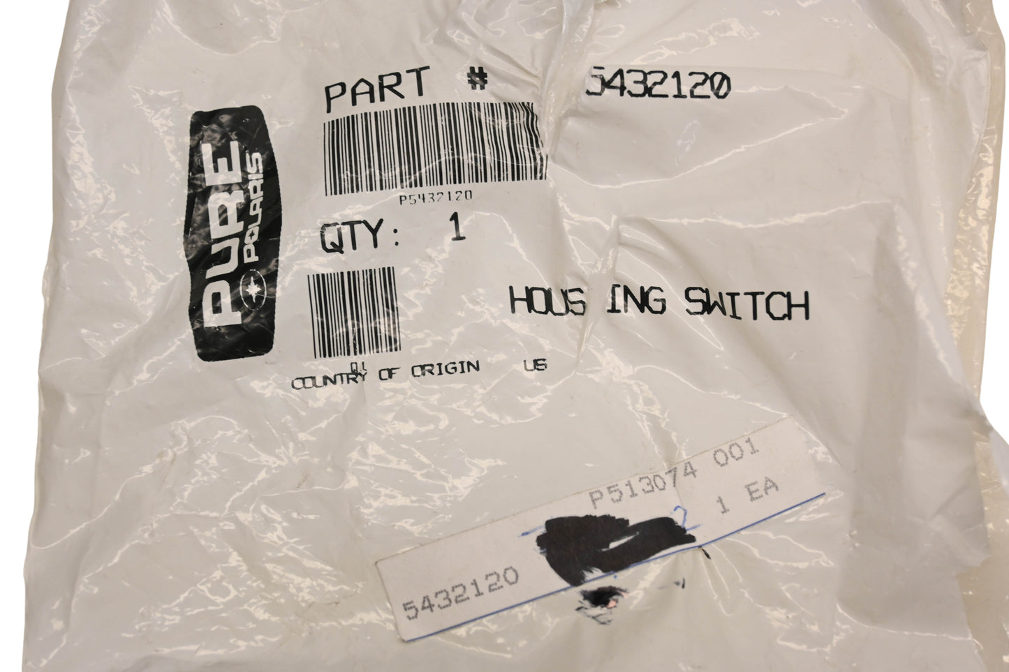 New OEM Polaris 5432120 Switch Housing NOS