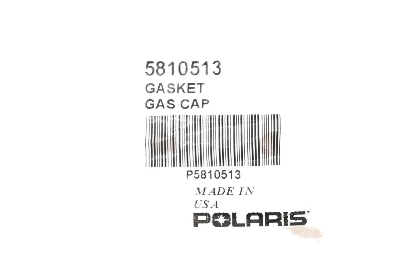 New OEM Polaris 5810513 Gas Cap Gasket NOS